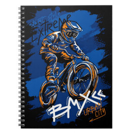 Caderno Espiral Bmx Bicycle Urban Graffiti streetwear 