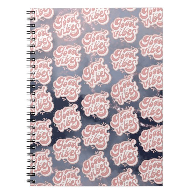 Caderno Espiral Boas Vibrações (Frente)