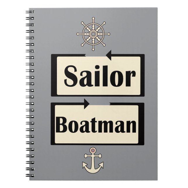 Caderno Espiral Boatman (Frente)