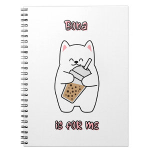 Caderno Espiral Boba É Para Mim