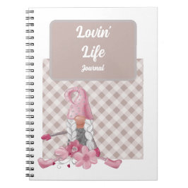 Caderno Espiral Boho Gnome Lovin' Life