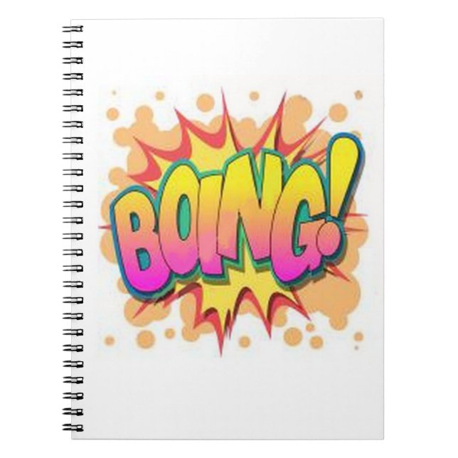 Caderno Espiral Boing! (Frente)