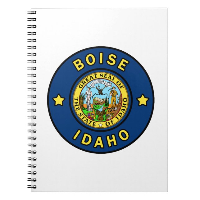 Caderno Espiral Boise Idaho (Frente)