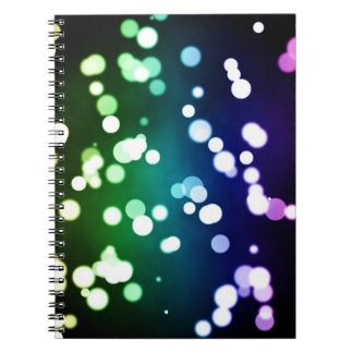 Caderno Espiral Bokeh