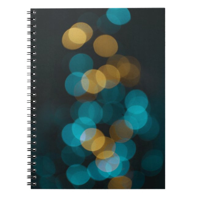 Caderno Espiral Bokeh (Frente)