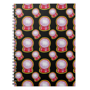 Caderno Espiral Bola de Cristal Pastel