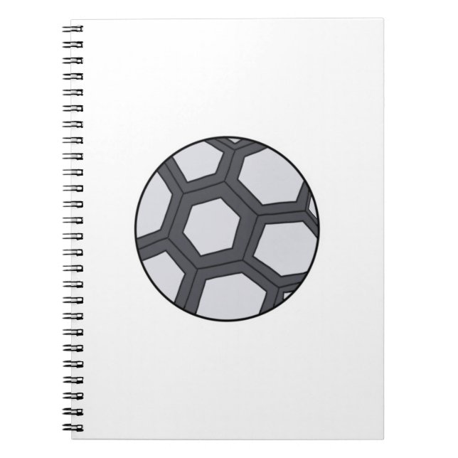 Caderno Espiral Bola de futebol (Frente)