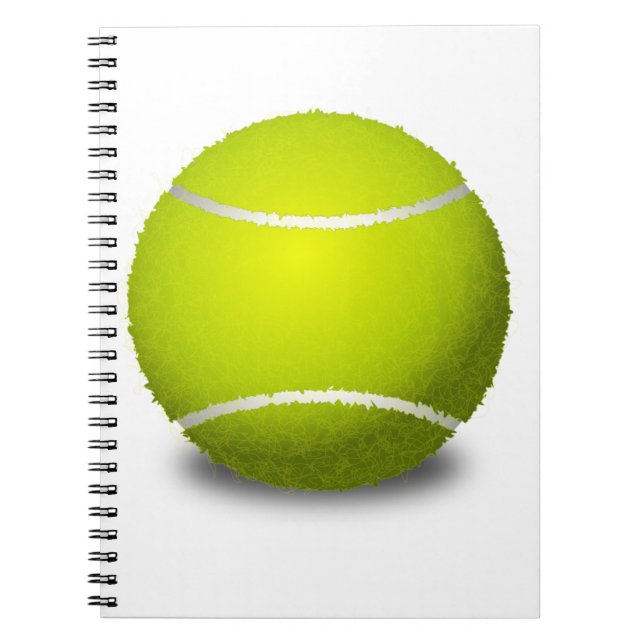Caderno Espiral Bola de tênis (Frente)