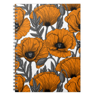 Caderno Espiral Bolachas de laranja