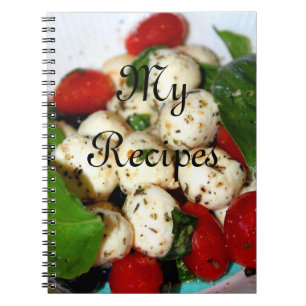Caderno Espiral Bolas de Mozarella