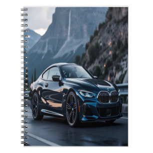 Caderno Espiral Bold BMW Dream Car Design - Luxo elegante para Aut