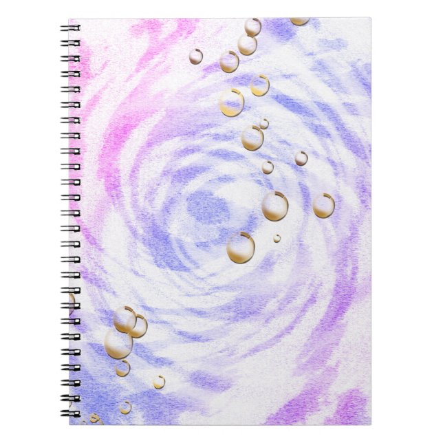 Caderno Espiral Bolhas (Frente)