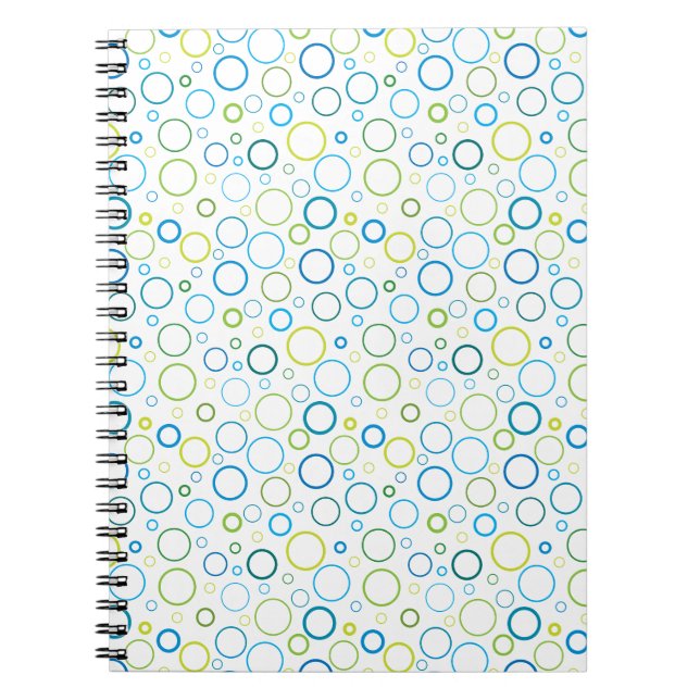 Caderno Espiral Bolhas da Primavera (Frente)
