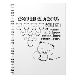 Caderno Espiral Boliche