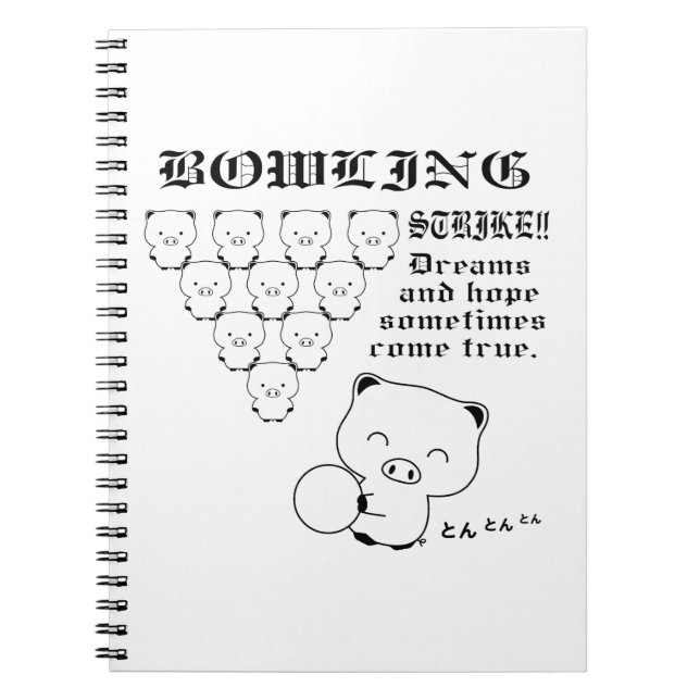 Caderno Espiral Boliche (Frente)