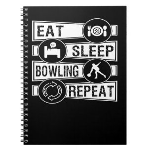 Caderno Espiral Boliche Bowlingspieler 465