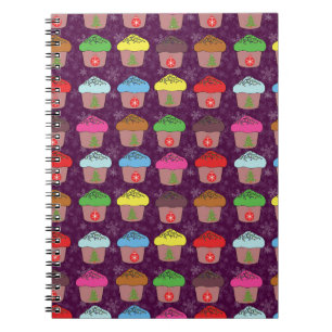 Caderno Espiral Bolinhos de Natal