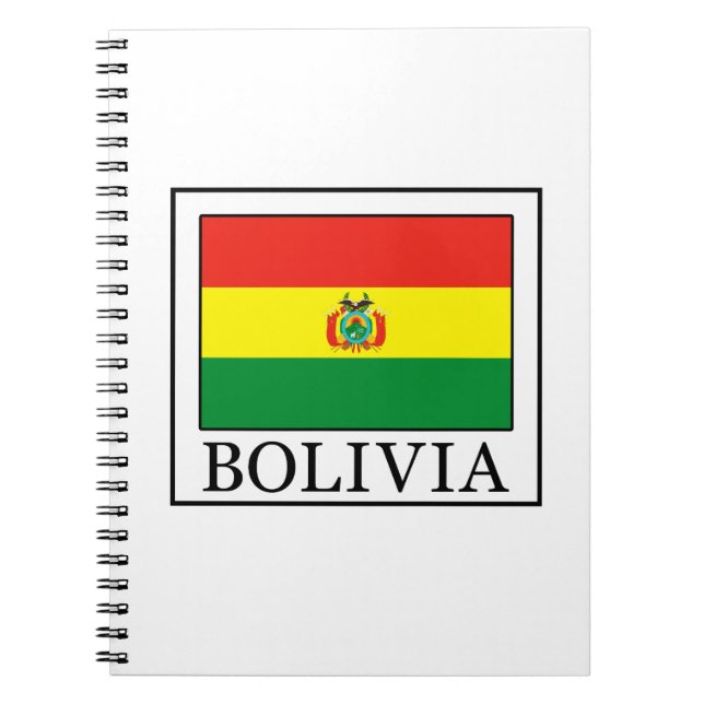Caderno Espiral Bolívia (Frente)