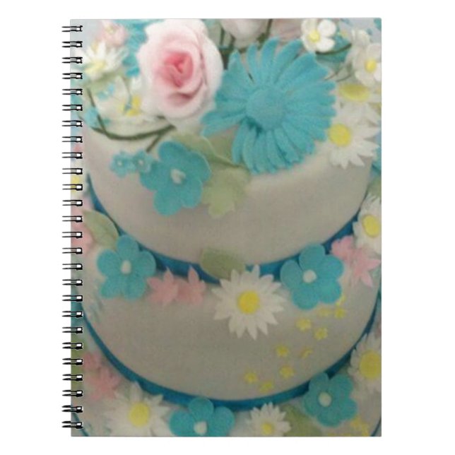 Caderno Espiral Bolo de aniversário 1 (Frente)