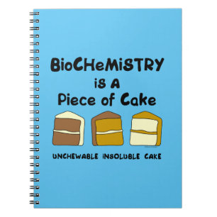 Caderno Espiral Bolo de Bioquímica