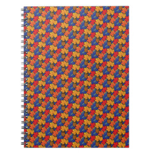 Caderno Espiral Bolotas e folhas I