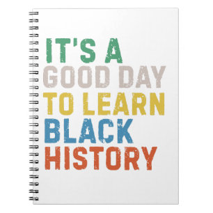 Caderno Espiral Bom Dia para Aprender História Negra