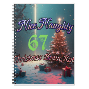 Caderno Espiral Bom Mal 67 Natal Rot Cerebral