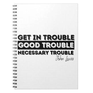 Caderno Espiral bom trabalho john lewis