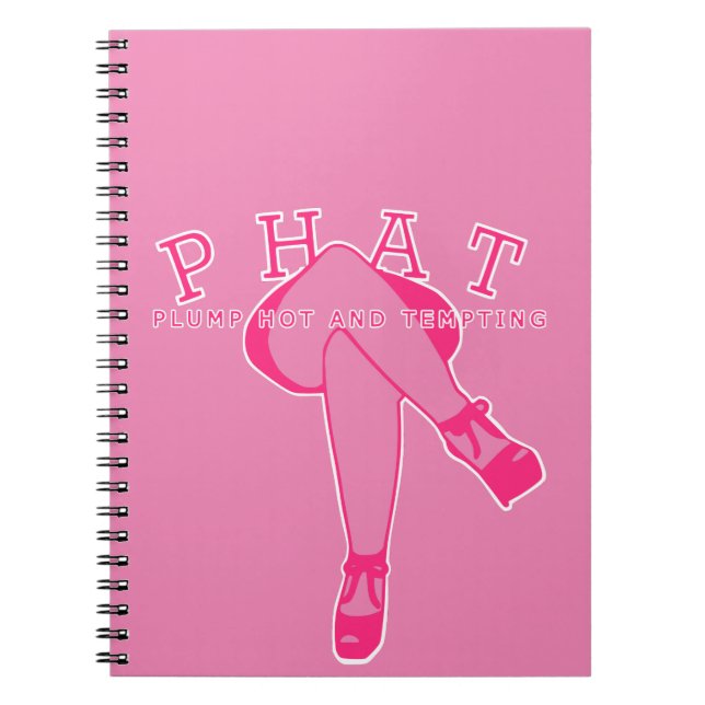 Caderno Espiral Bomba PHAT quente e espessa (Frente)