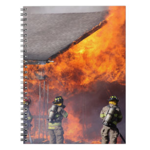 Caderno Espiral Bombeiro