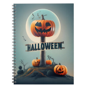 Caderno Espiral Bombeiros de Halloween de notebook