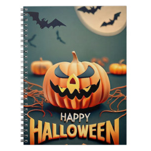 Caderno Espiral Bombeiros de Halloween de notebook