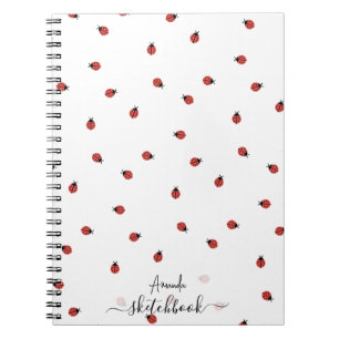Caderno Espiral Bombino Little Ladybug