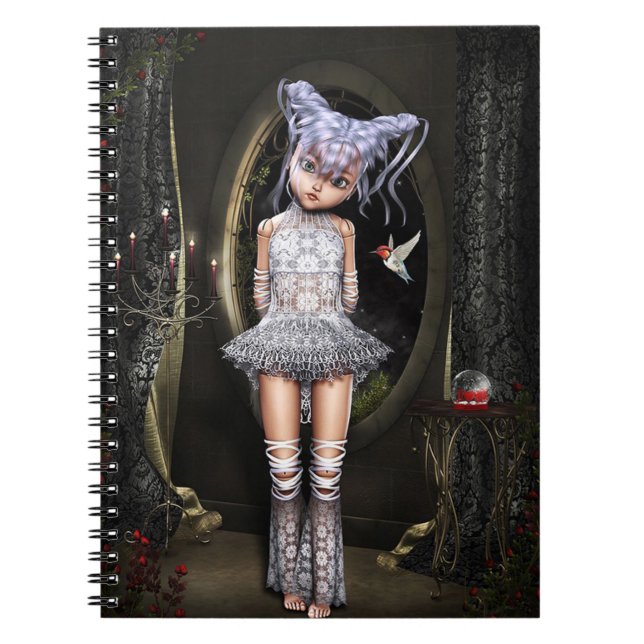 Caderno Espiral Boneca (Frente)