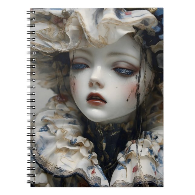 Caderno Espiral Boneca da China (Frente)