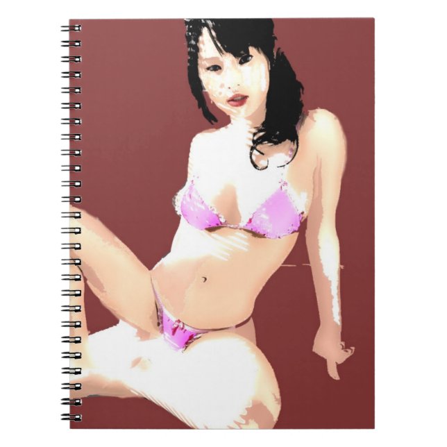 Caderno Espiral Boneca viva 5 (Frente)