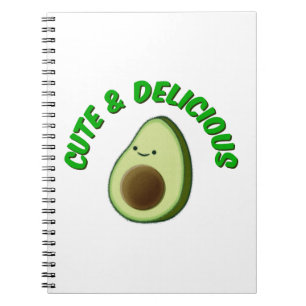 Caderno Espiral Bonita E Deliciosa Avocado