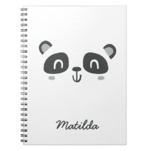 Bonita personagem panda infantil