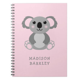 Caderno Espiral Bonitinho do Urso Koala