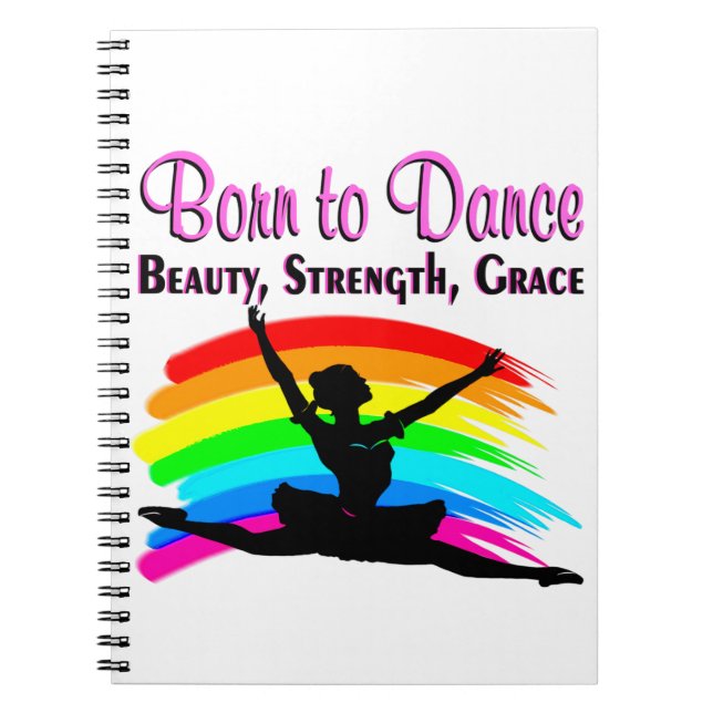 CADERNO ESPIRAL BONITO DANÇADOR (Frente)