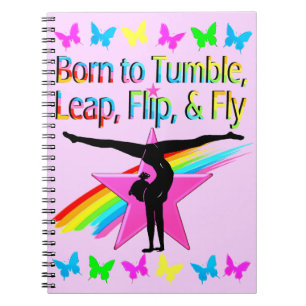 CADERNO ESPIRAL BONITO GAROTA-GIRA DE TUMNAST