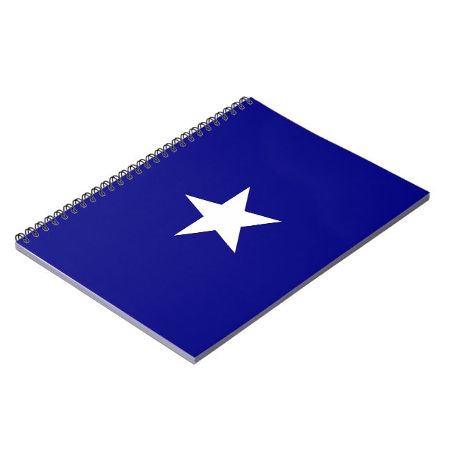 Caderno Espiral Bonnie Blue Flag (Left Side)