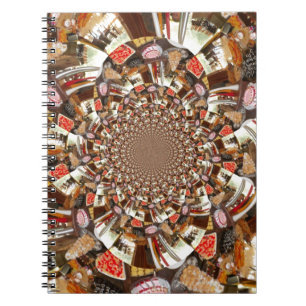 Caderno Espiral Bons bolos e cisnes