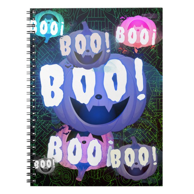 Caderno Espiral Boo! (Frente)