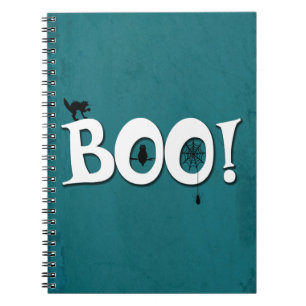 Caderno Espiral Boo!