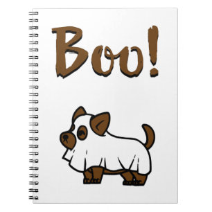 Caderno Espiral Boo Halloween