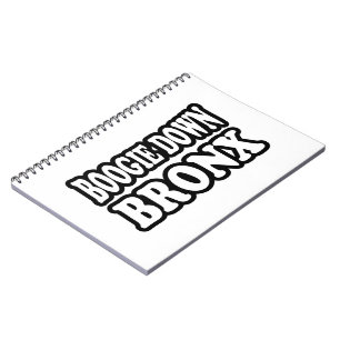 Caderno Espiral Boogie Down Bronx, Nova Iorque