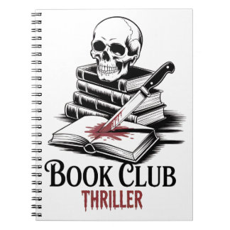 Caderno Espiral Book Club Thriller
