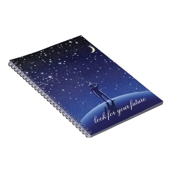 Caderno Espiral book stars (Lado Direito)