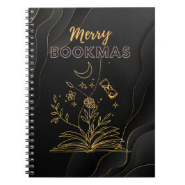 Caderno Espiral Bookmas de feliz - Amantes de Livros de Natal